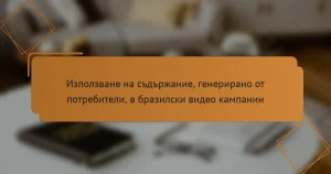 Използване на съдържание, генерирано от потребители, в бразилски видео кампании