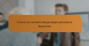 Списък за съответстваща видео реклама в Бразилия